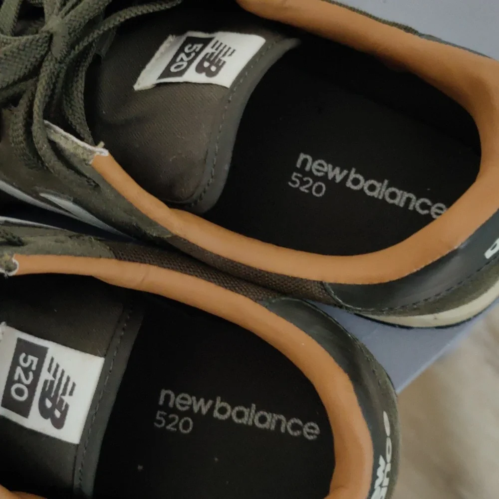 New Balance 520 in the Military Dark Triumph/Brown Sugar colorway. - Picture 7 of 13